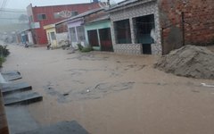 Chuvas em Matriz do Camaribe provocam alagamentos