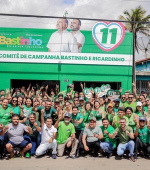 Inauguração de comitê e adesivaço marcam início da campanha de Bastinho em Taquarana