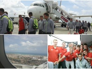 Seleção alemã desembarca em Salvador para estreia na Olimpíada