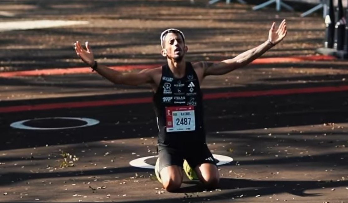 Arapiraquense chega em quarto lugar entre os brasileiros na Maratona de Buenos Aires