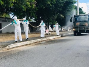 Combate ao coronavírus: Prefeitura e Exército realizam ação conjunta