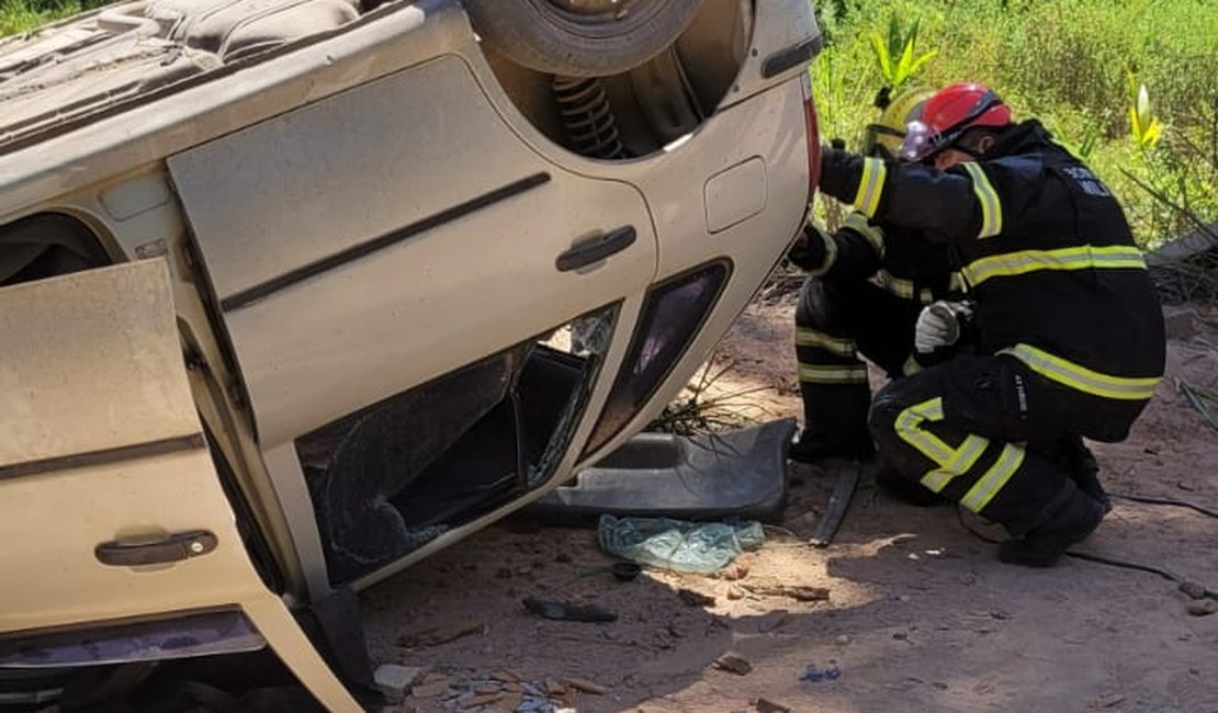 Acidente deixa um morto e um ferido em Marechal Deodoro na manhã deste domingo (8)