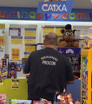 Procon Maceió fiscaliza lojas de brinquedos e parques recreativos da capital