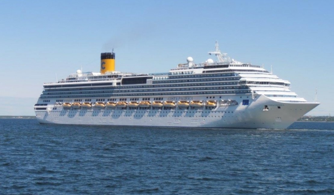 Mais um navio atraca no Porto de Maceió nesta segunda-feira (09)