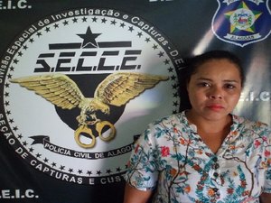 Mulher é presa por furtos em Maceió