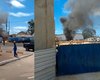 Incêndio atinge construção da nova sede da Assembleia Legislativa, em Maceió