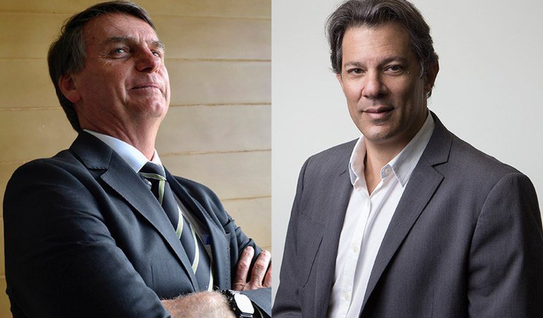 Pesquisa BTG: Bolsonaro lidera com 60% dos votos; Haddad tem 40%
