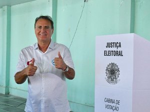 Renan Calheiros se mantém no Senado com mais de 20% dos votos