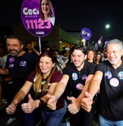 Ceci faz grande caminhada em Atalaia ao lado de Arthur Lira, Alvinho e lideranças políticas