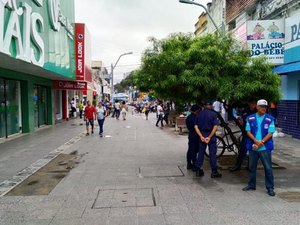 Prefeitura segue com ordenamento no Centro de Maceió 