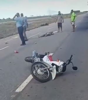 Acidente entre motos deixa três pessoas em estado gravíssimo em Campo Alegre