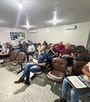 Prefeitura de Palmeira e entidades do comércio discutem obras da Conasa no Centro