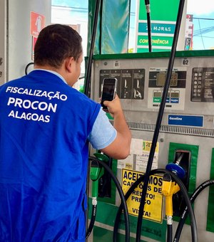 Procon AL, intensifica fiscalização em postos que não repassam redução de preço da gasolina