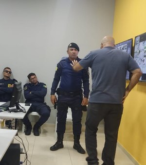 Guarda Municipal de Palmeira realiza treinamento para videomonitoramento
