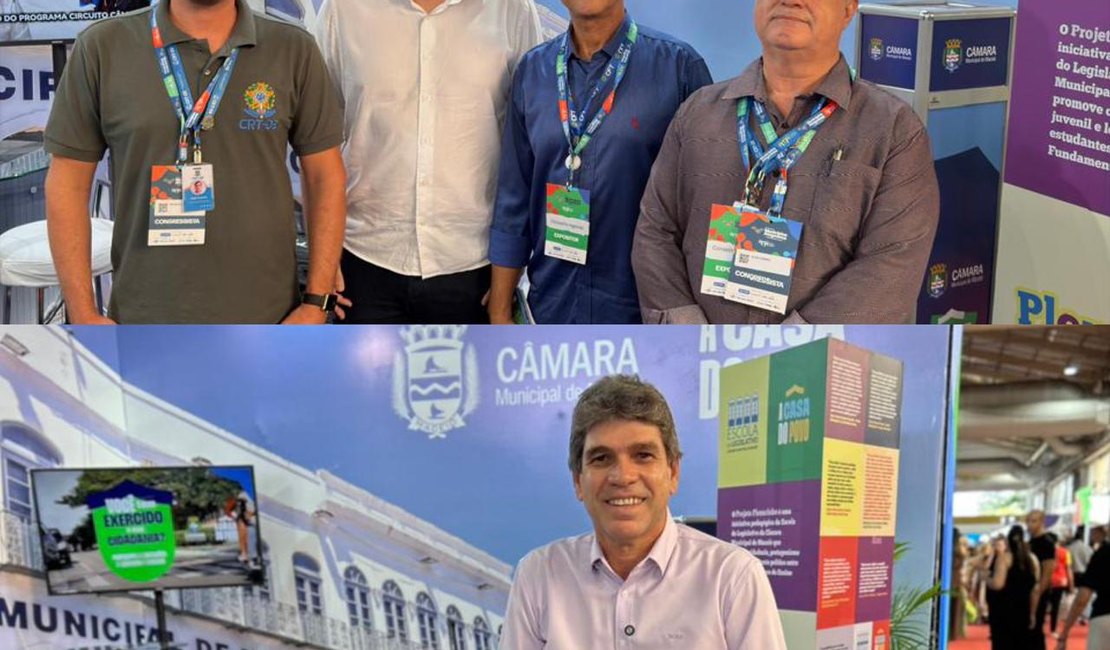 Estande da Câmara na Feira da AMA oportuniza a população a conhecer ações Legislativas