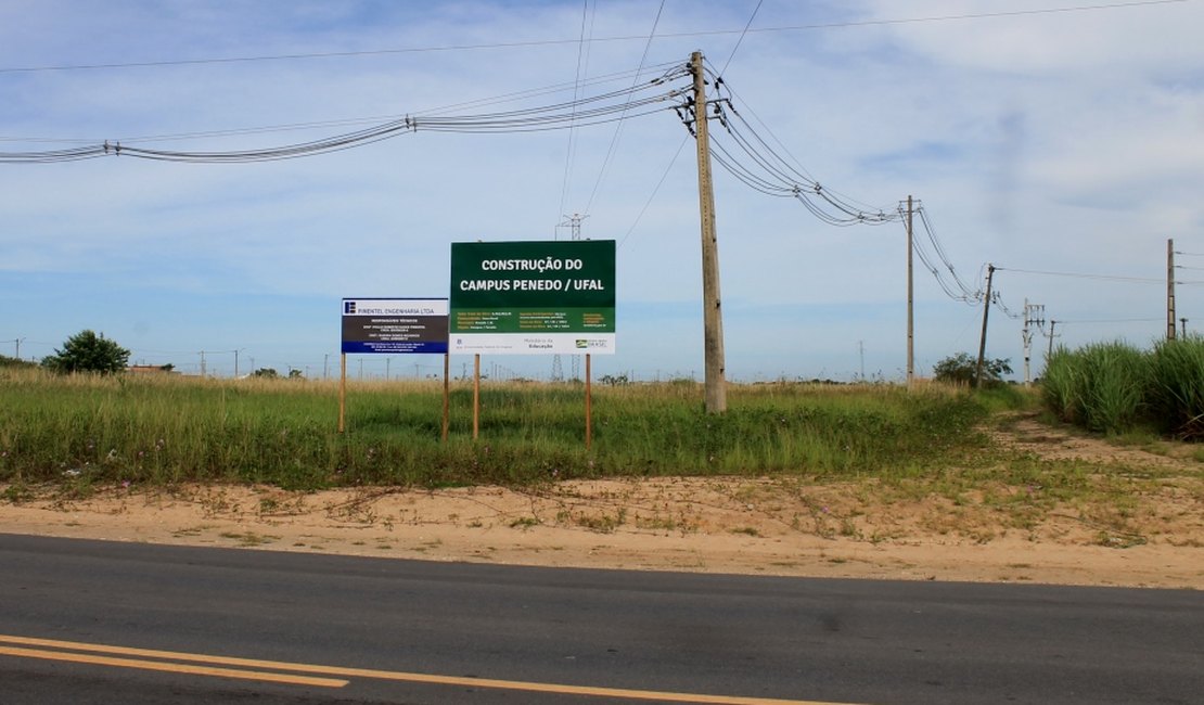 Campus da Ufal começa a ser construído no Baixo São Francisco com apoio da Prefeitura de Penedo