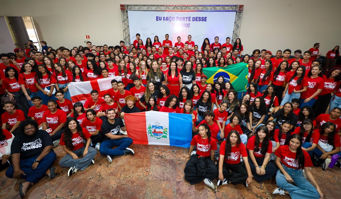 Estudantes do Daqui pra o Mundo embarcam nesta quinta-feira para Inglaterra