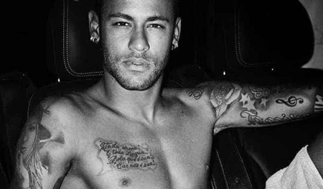 Neymar posta nude e incendeia web: 'Que tiro foi esse, Bruna?'
