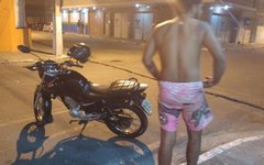 Motociclista embriagado em Arapiraca cai da moto