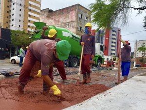 Infraestrutura inicia construção da ciclovia do Parque da Mulher, em Maceió