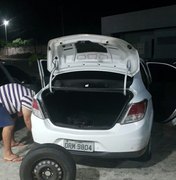 Polícia Civil prende dois e recupera veículo após perseguição em Murici