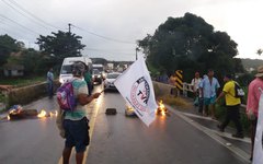 Protesto em Satuba 