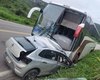 Ônibus que saiu de Arapiraca com destino a SP colide na BR-116 e deixa uma pessoa morta em Minas