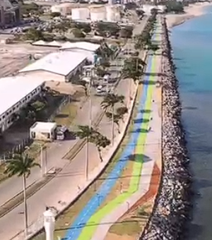 Primeira-dama de Maceió divulga abertura oficial da Orla do Porto em Maceió