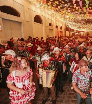 Programação do São João Raiz segue nesta quarta (10) com atrações culturais em Maceió