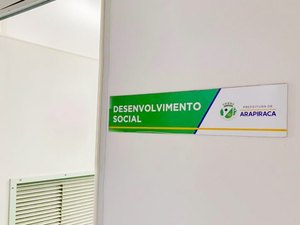 Prefeitura de Arapiraca abre processo seletivo para Secretaria de Desenvolvimento Social