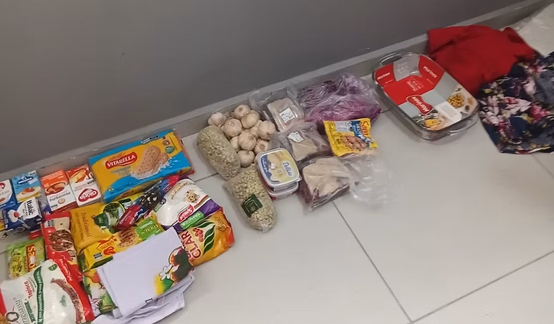 Mulher é presa suspeita de furtar estabelecimentos comerciais em Delmiro Gouveia