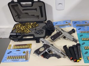 Homem é preso após trocar tiros com a polícia dentro de clínica na Gruta de Lourdes