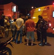 Colisão envolvendo motocicleta deixa uma pessoa ferida em Arapiraca 
