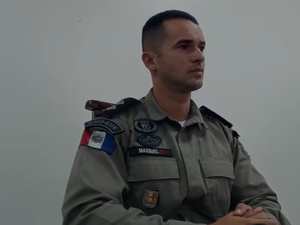 [Vídeo]Em entrevista coletiva, tenente revela detalhes da apreensão do suspeito de ter assassinado adolescente em Teotônio Vilela