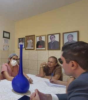 Ministério Público inspeciona instituto de idosos em Palmeira dos Índios