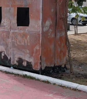 Mais um ponto de entrega voluntária é incendiado no Corredor Vera Arruda