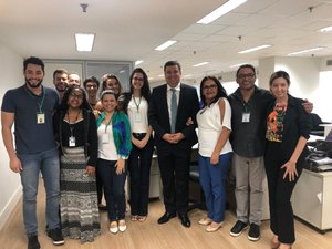 Marcelo Palmeira visita gestão do Criança Feliz em Brasília