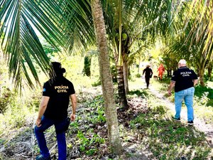 Operação integrada localiza corpo de João Paulo na Ilha do Meio, em Marechal Deodoro