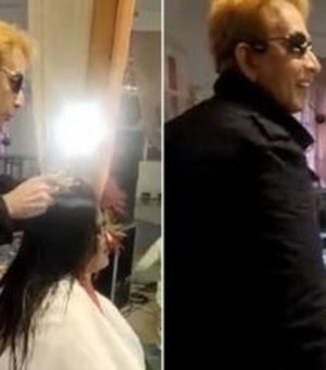 Cabeleireiro famoso é denunciado por cuspir em cabelo de mulher em evento na Índia