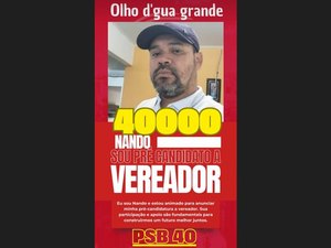 Família acredita que morte de vereador de Olho d'Água Grande não teve motivação política