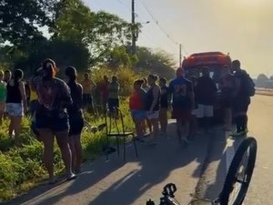 Ciclista de 42 anos morre após colisão na AL-220, em Arapiraca