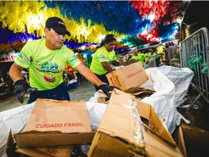 Coleta seletiva recolhe mais de seis toneladas de recicláveis ​​durante o Verão Massayó