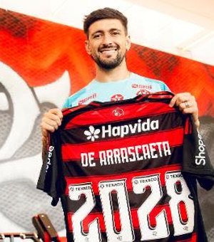 Flamengo anuncia renovação com Arrascaeta; multa supera R$ 200 milhões