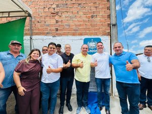 Junqueiro recebe o governador Paulo Dantas para inauguração de obras no município