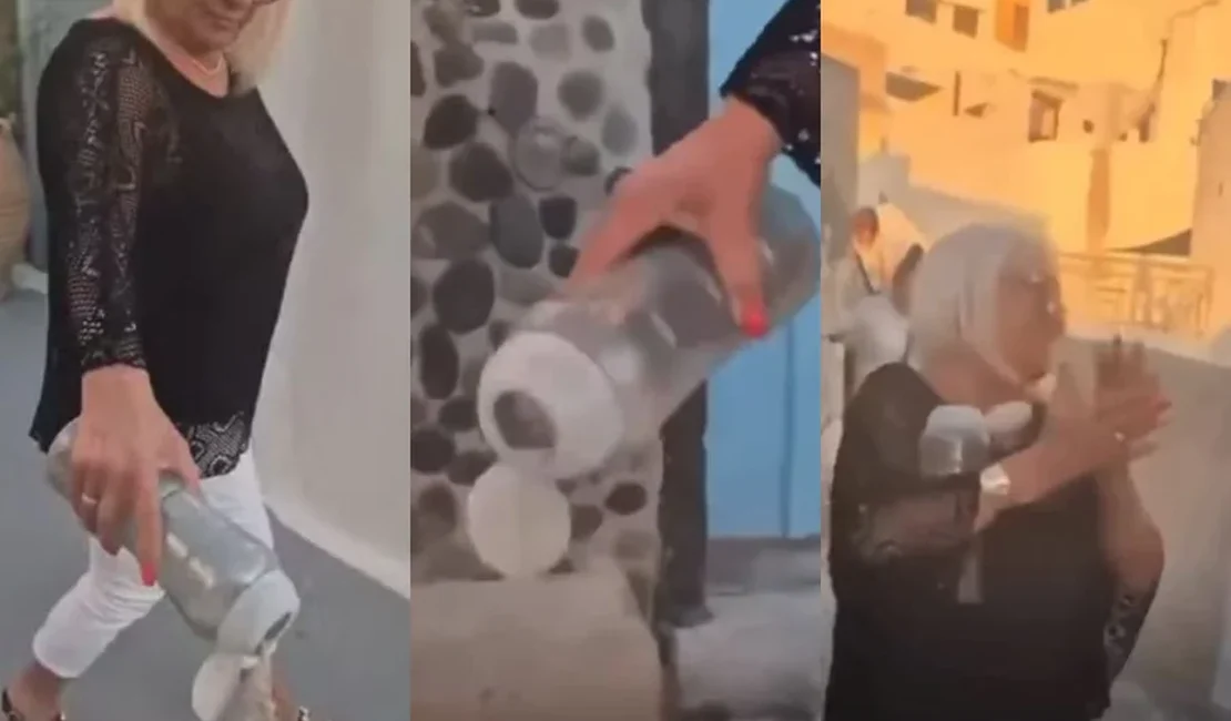 Turista provoca revolta ao espalhar cinzas do marido em ilha grega
