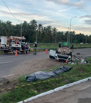 Grave acidente deixa mortos e feridos no Trevo do Polo, em Marechal Deodoro
