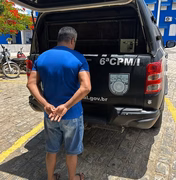 Homem com mandado de prisão em aberto por estupro de vulnerável é preso em Major Izidoro