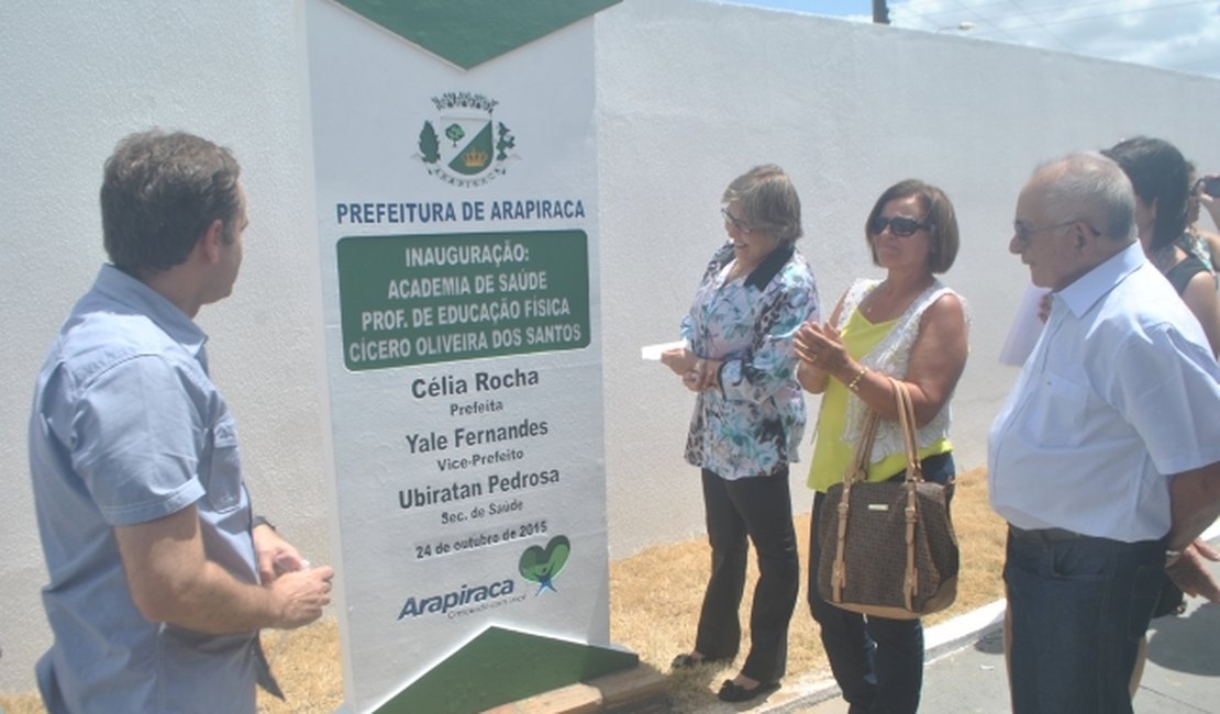 Prefeitura de Arapiraca entrega primeira Academia da Saúde