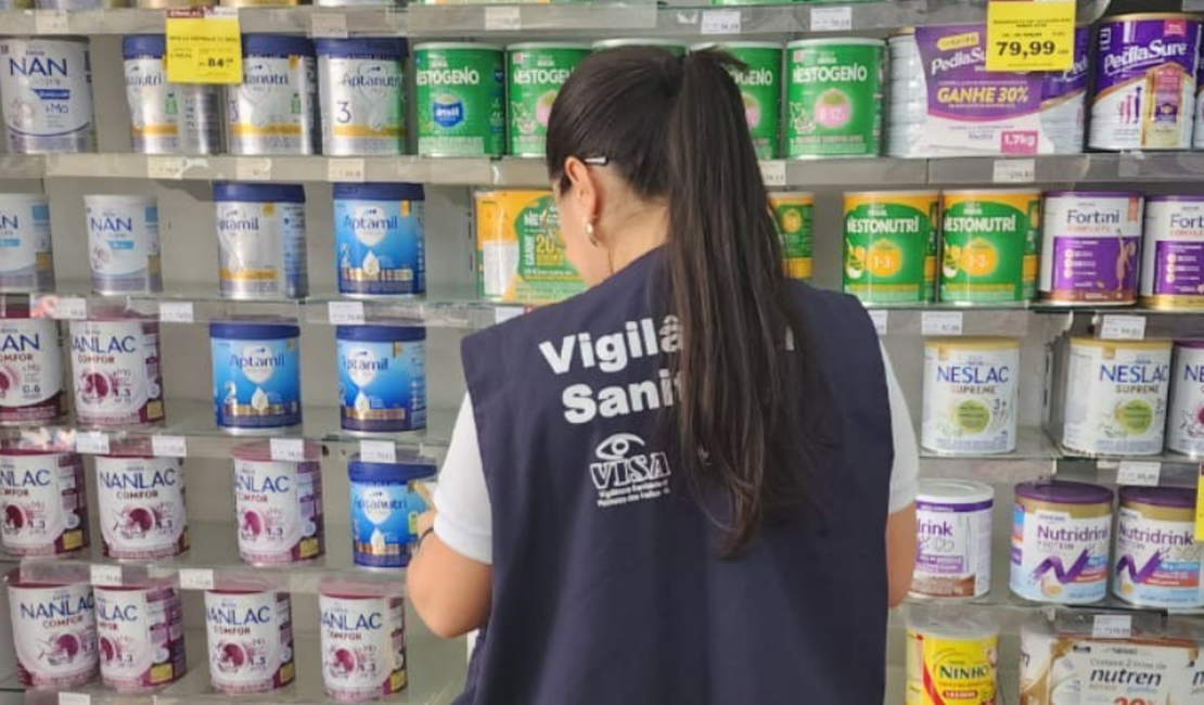 Vigilância Sanitária faz fiscalização em fórmulas infantis da Nestlé em Palmeira dos Índios