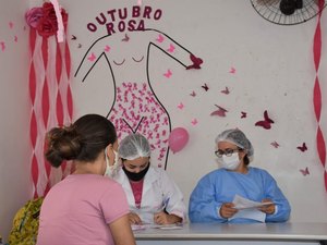 Maceió Rosa: unidade promove ações de prevenção e combate ao câncer de mama